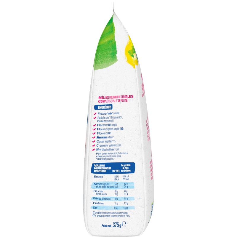 Bio Muesli Superfruits 375g