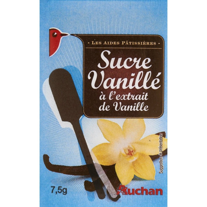 Sucre vanille x10 75g
