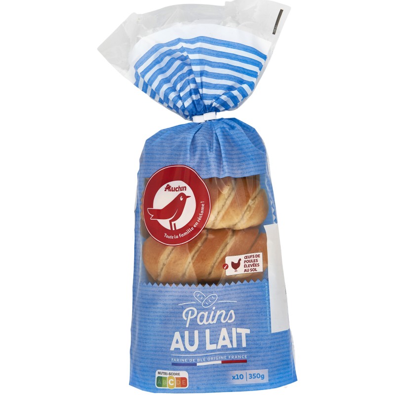 Pain au lait x10 350g
