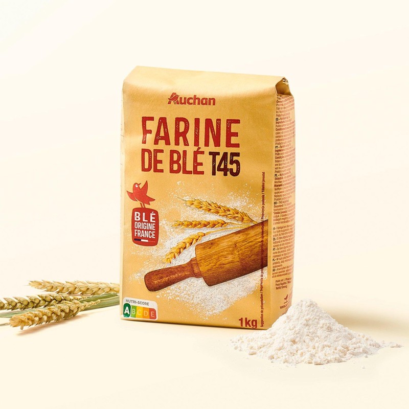Farine de blé type 45 1kg