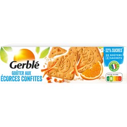 Biscuits goûter aux écorces confites 360g