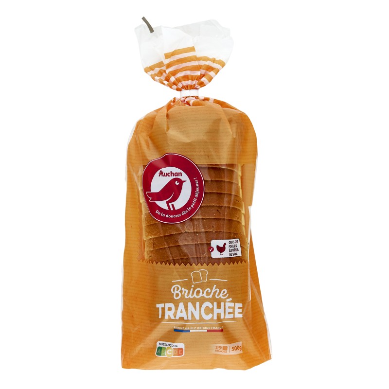 Brioche 19 tranches 500g