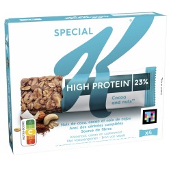 Special K Protein 23% Barres Noix de Coco Cacao Noix de Cajou 4x28g