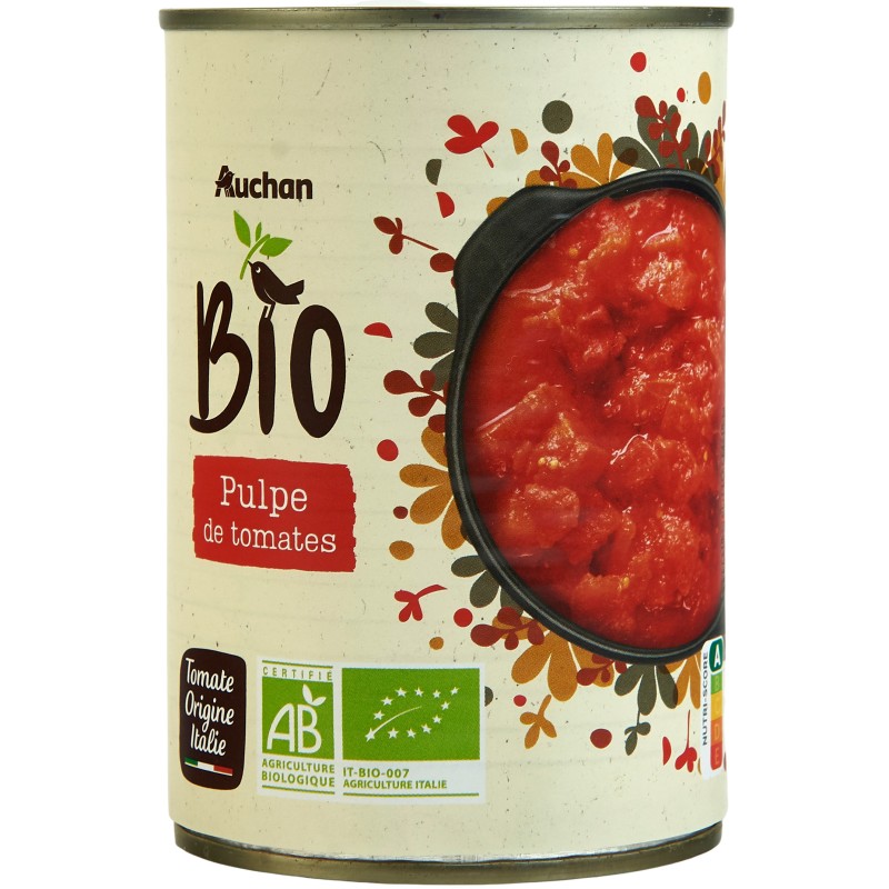 Pulpe de tomates 400g