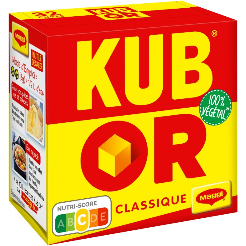 Kub Or Bouillon Déshydraté x16 128g