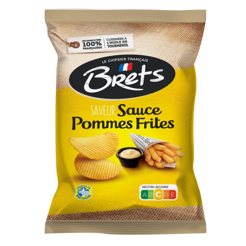 Chips saveur sauce pommes frites 125g