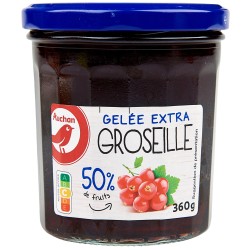 Gelée extra groseille 50% de Fruits 360g