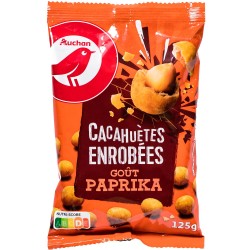 Cacahuètes Enrobées Goût Paprika 125g