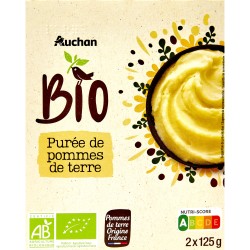 Purée de Pommes de Terre Nature 2x125g