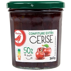 Confiture extra cerise 50% de fruits 360g
