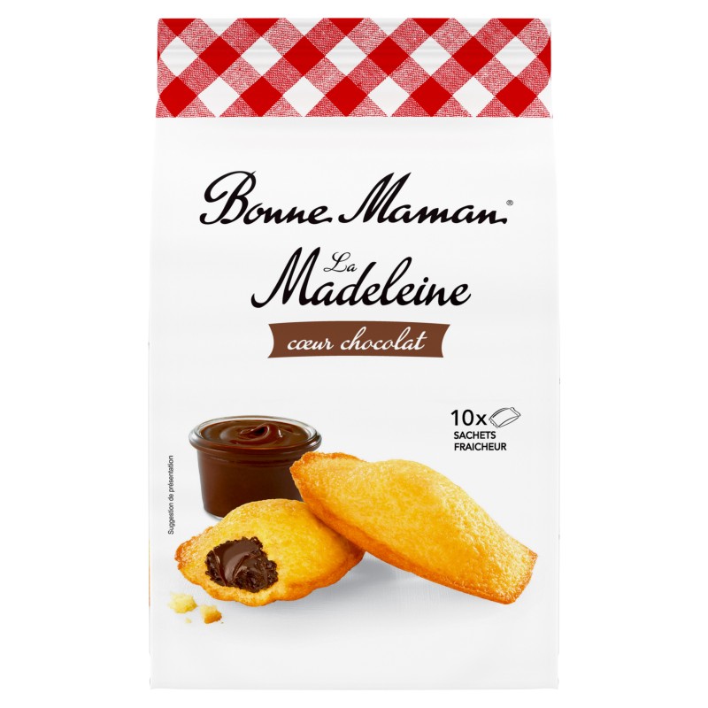 Madeleines Cœur Chocolat 300g