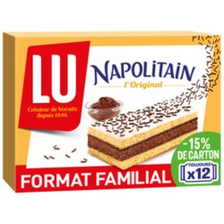 Gâteaux moelleux fourrés au chocolat l'original x12 360g
