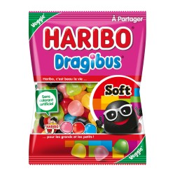 HARIBO Dragibus Soft Bonbons Végétariens 300g
