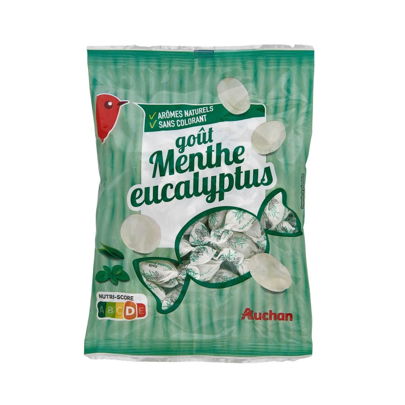 Bonbons Goût Menthe Eucalyptus - 0.21g