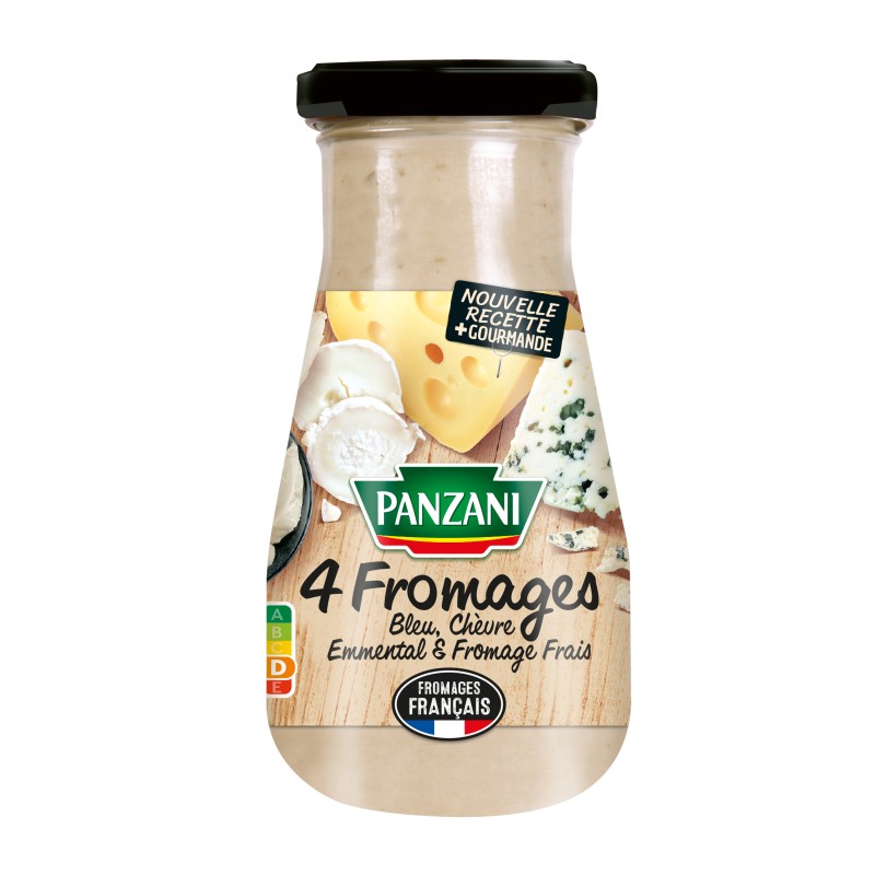 Sauce 4 fromages 370g
