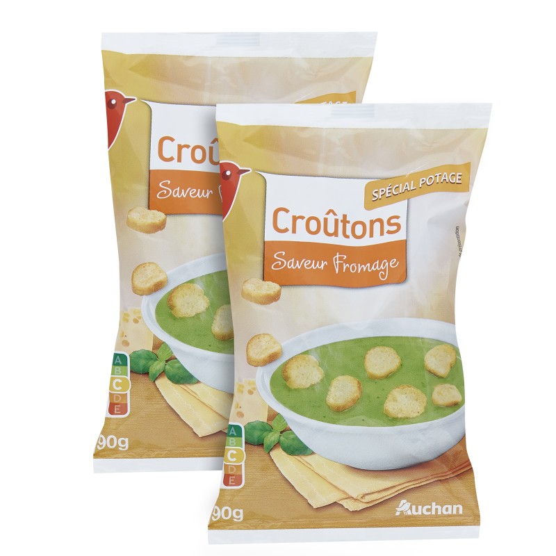 Croûtons Saveur Fromage 2x90g