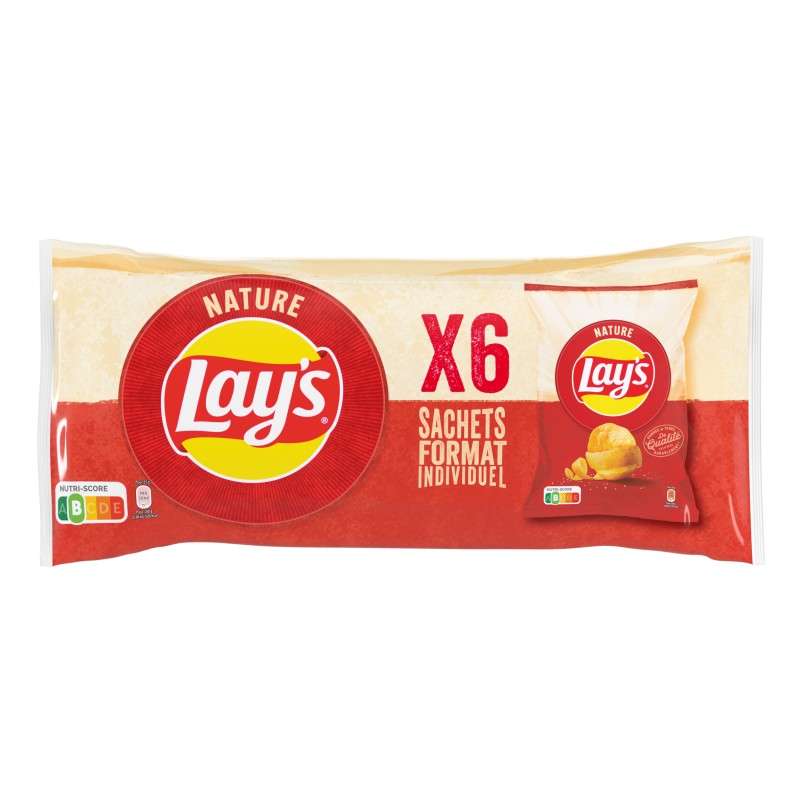 Chips nature 6x25g
