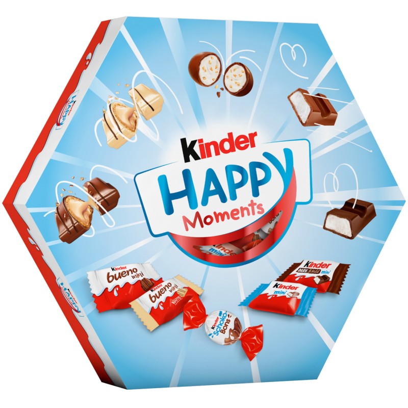 Assortiment bonbons chocolat au lait 161g