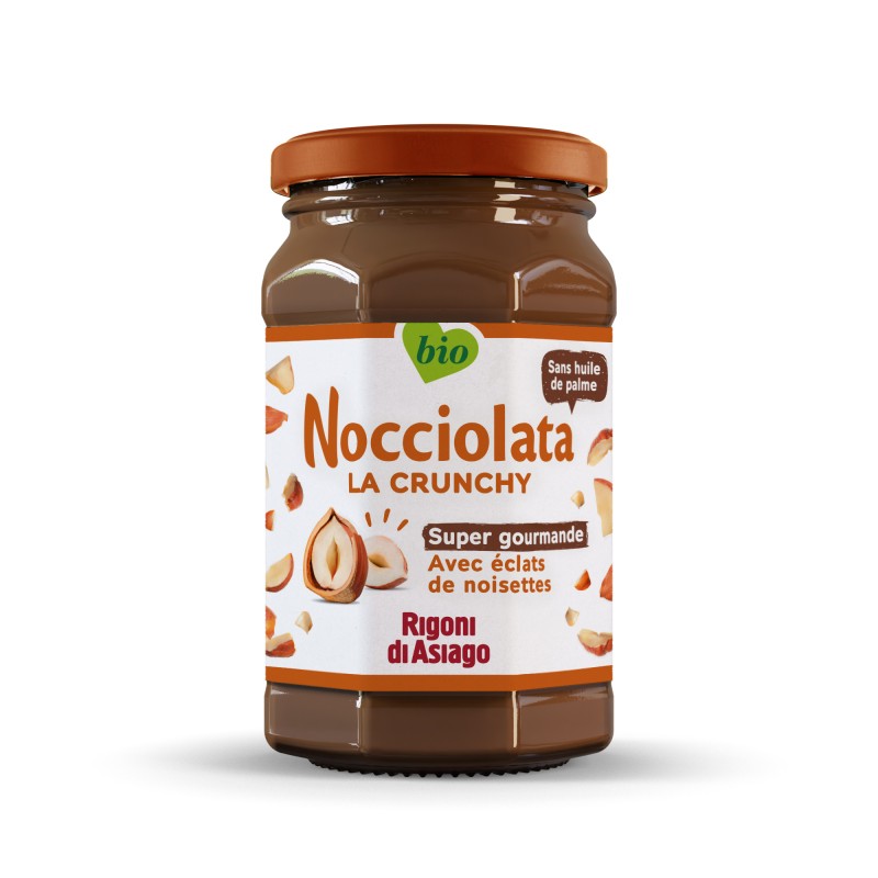 Bio Nocciolata Crunchy Pâte à Tartiner 250g