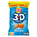 Biscuits soufflés 3D's nature 300g