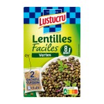 Lentilles vertes 2x150g