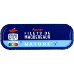 Filets de maquereaux nature 110g