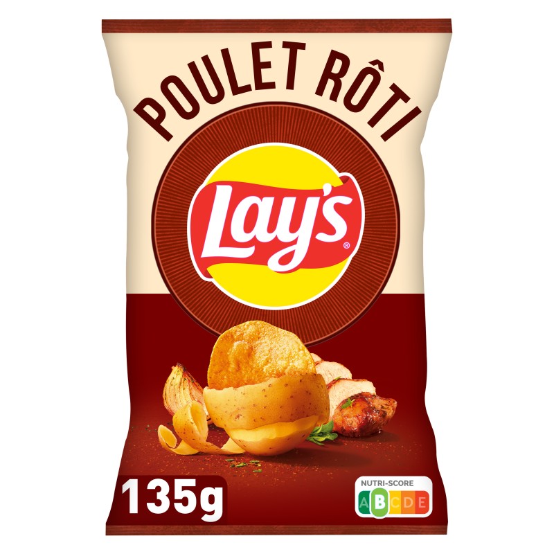 Chips poulet rôti 135g