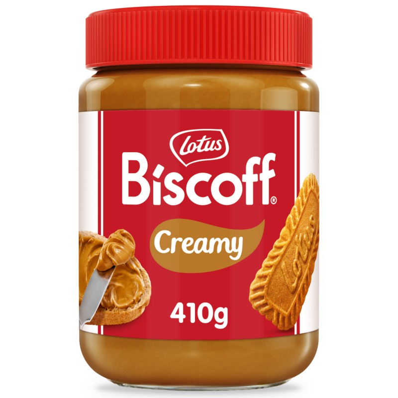 Pâte à tartiner speculoos biscoff creamy 410g