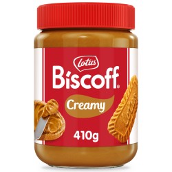 Pâte à tartiner speculoos biscoff creamy 410g