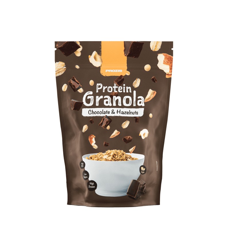 Granola protéiné chocolat et noisettes 250g