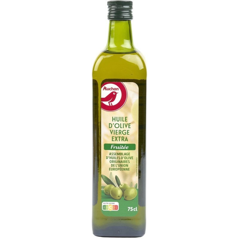 Huile d'olive vierge extra fruitée assemblage d'huiles UE  75cl