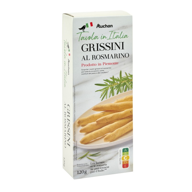 Gressins au romarin 120g