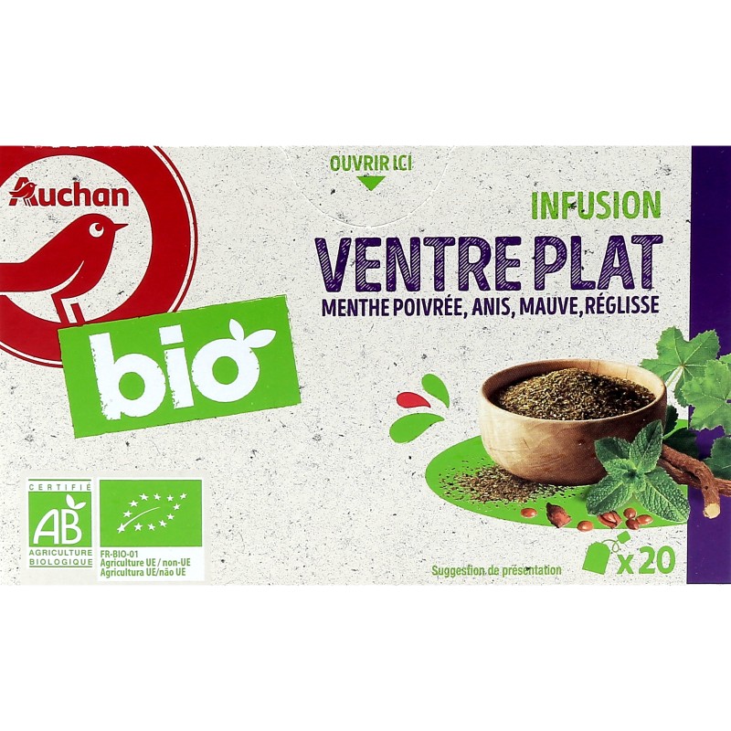 Infusion Ventre Plat x20 30g