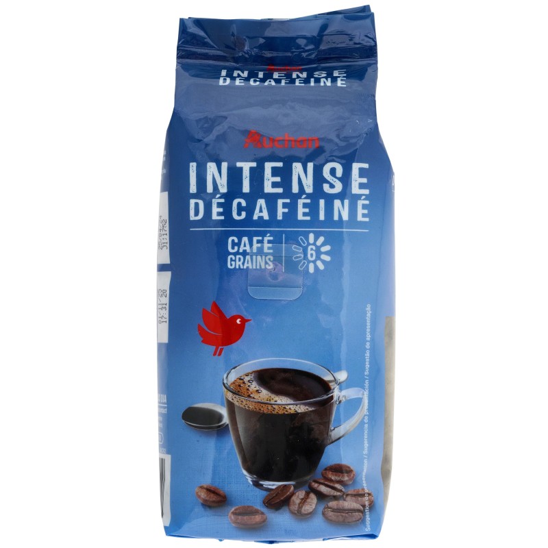 Café Décaféiné en Grains 250g