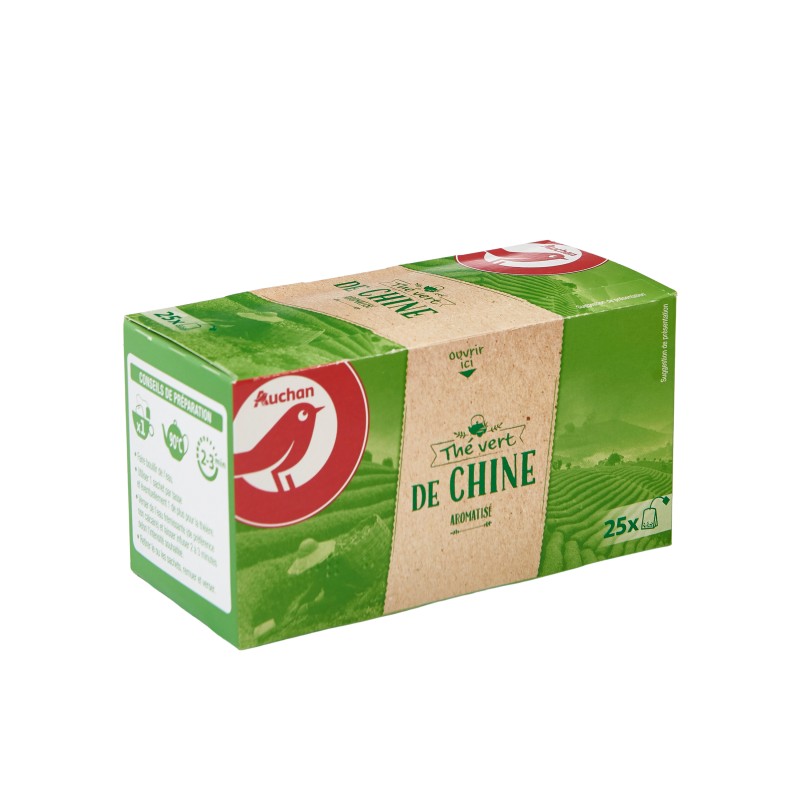 Thé Vert de Chine Aromatisé 32.5 25x