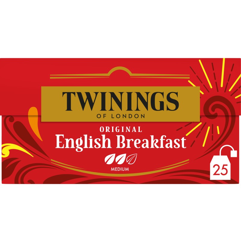 Original English Breakfast Thé Corsé et Equilibré 40g 25x