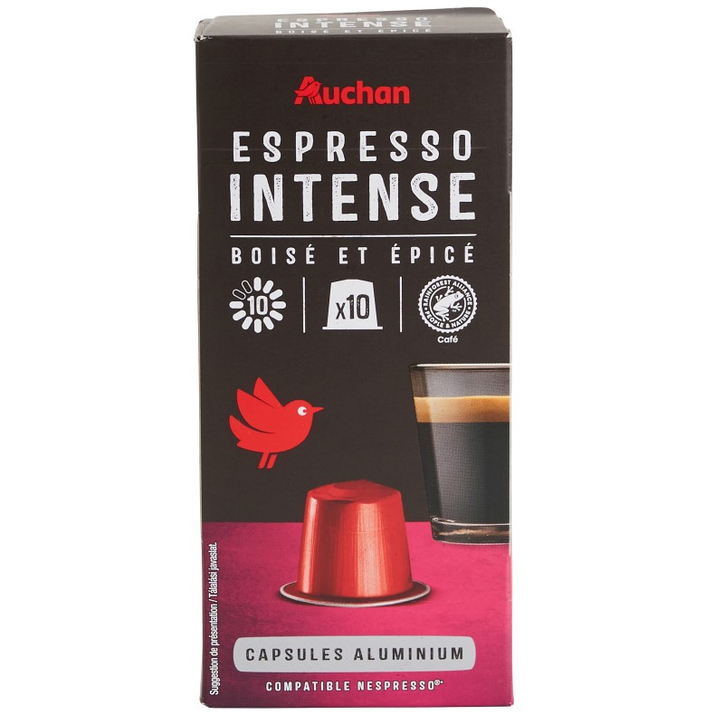 Capsules de Café Espresso Intenso x10