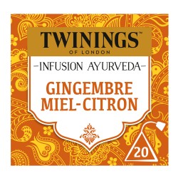 Infusion Ayurveda Gingembre Miel Citron x20