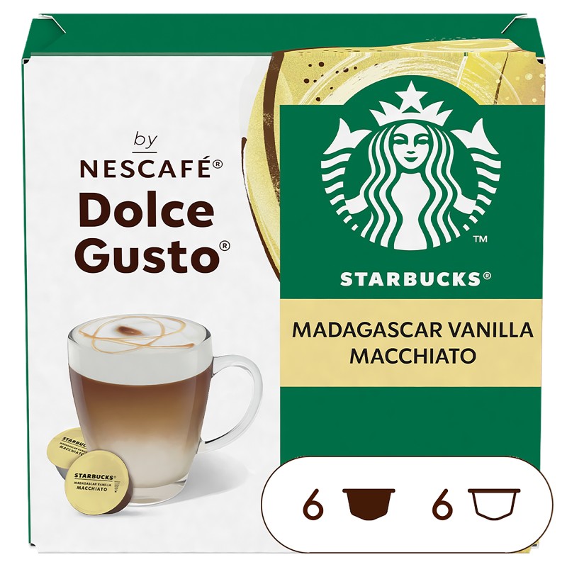 Macchiatto Vanille de Madagascar Capsule x6