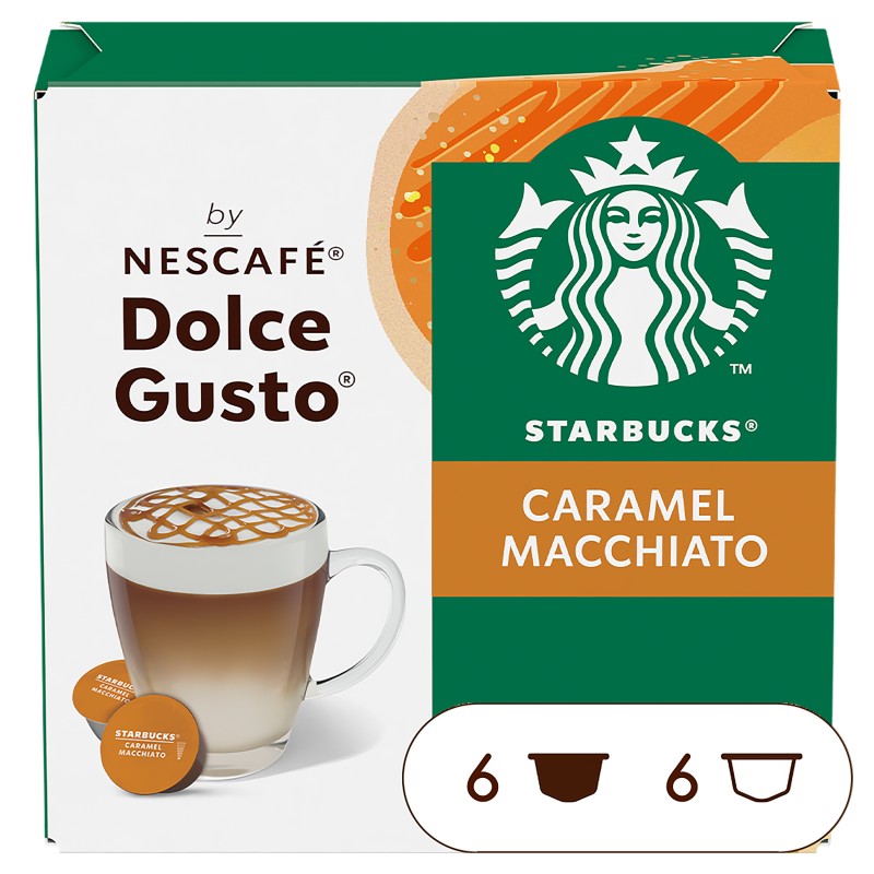 Capsule Café Dolce Gusto Caramel Macchiato x6