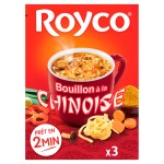 Bouillon chinoise aux nouilles et légumes x3