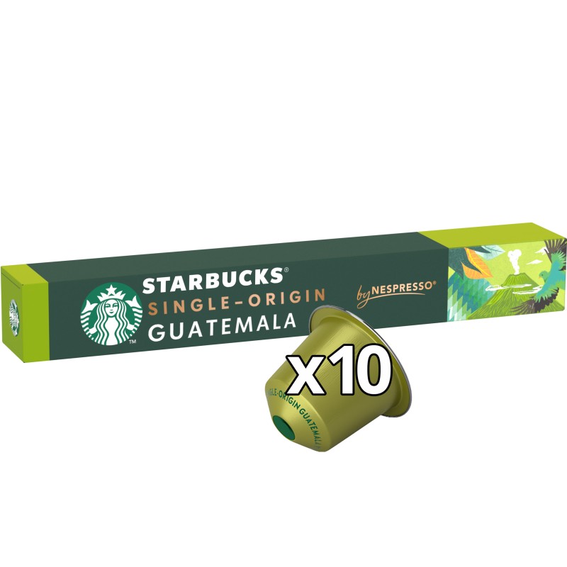 Nespresso capsule de café guatemala x10