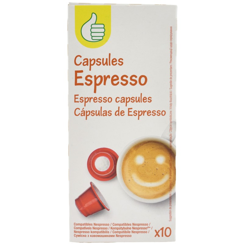 Café en capsules espresso x10