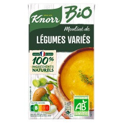 Bio Soupe Moulinée Légumes Variés du Potager 1l