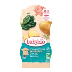 Pommes de Terre Epinards Saumon dès 8 mois 2x200g