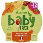Assiette spaghetti bolognaise dès 12 mois 230g