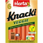 Knacki végétale aux blé et pois x6 210g