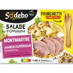 Salade & compagnie montmartre jambon supérieur émmental 320g