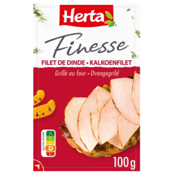 Filet de dinde finesse grillé au four 100g