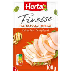 Filet de poulet finesse cuit au four 100g